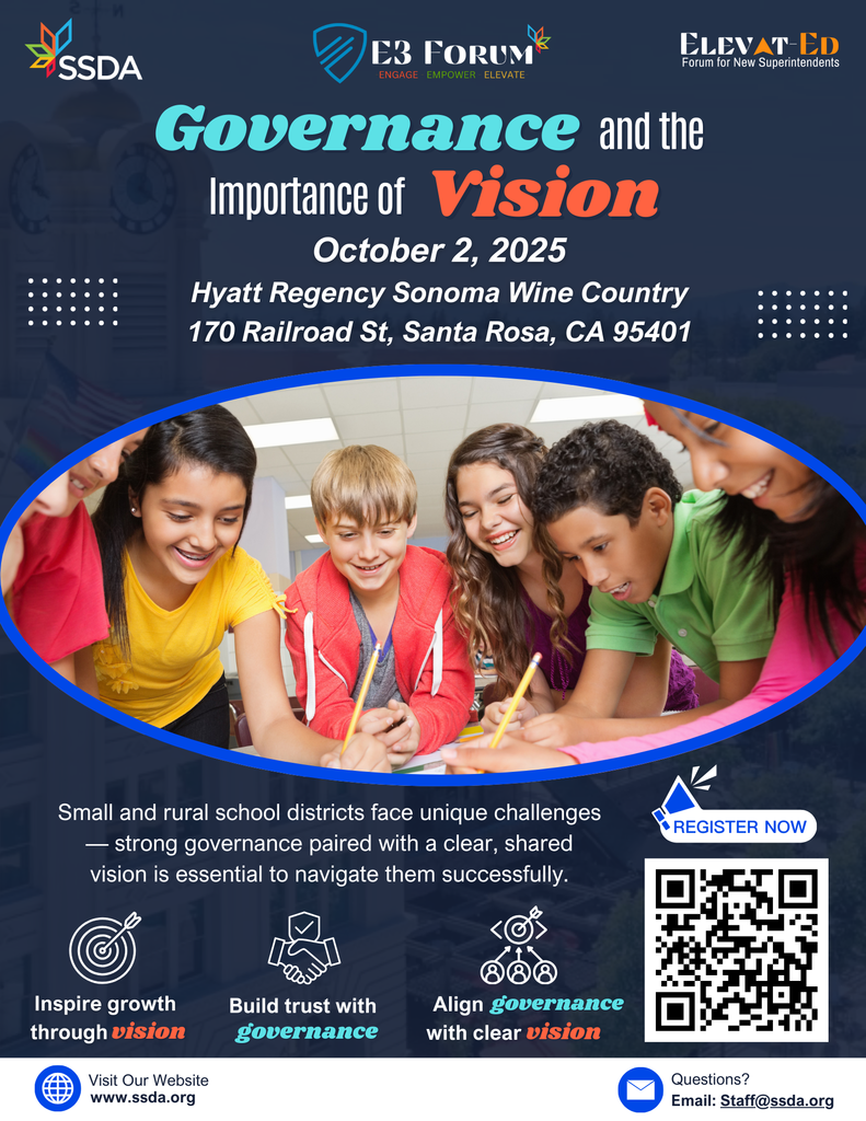 E3 Forum Santa Rosa Governance & The Importance of Vision